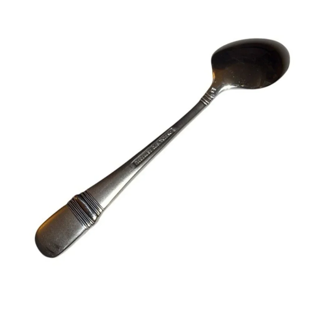 Oneida Astragal 18/10 Frost Glossy Satin Stainless Teaspoon 6-1/8